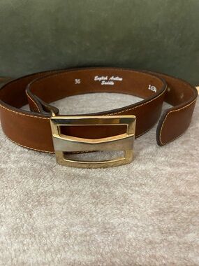 Leather Belt, English Saddle size 36 Women’s equestrian inspired